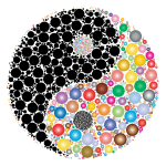 Prismatic Circles Yin Yang