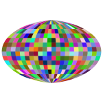 Prismatic Distorted Grid Globe
