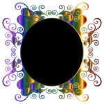 Prismatic Flourish Frame No Background