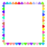 Prismatic Hearts Frame