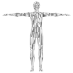 Prismatic Low Poly Human Male Variation 3