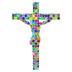 Mosaic Crucifix
