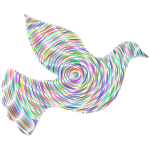 Prismatic Peace Dove Concentric