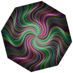 Prismatic Pinwheel Line Art