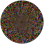 Prismatic Pythagorean Vortex 5 With Background