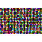 Prismatic Rounded Squares Grid 4