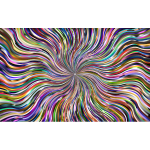 Prismatic Waves Starburst 9 Variation 2