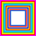 Rainbow Frame