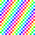 Rainbow squares