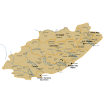 SA Eastern Cape Map