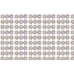 Seamless chromatic ornamental vector pattern
