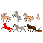 Seven horses 2