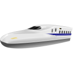 Shinkansen N700 Frontview