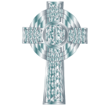 Silver Celtic Cross 4