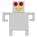 Silver robot