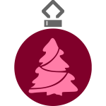 Simple tree ornament