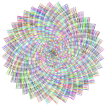 Striped Pinwheel Prismatic III