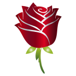 Stylized rose