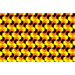 Yellow pattern abstract design