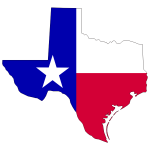 Flag of the state of Texas