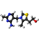 Vitamin B1 molecule