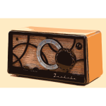 Vacuum tube radio