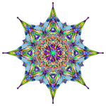 Vibrant Mandala 2