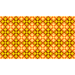 Vintage pattern in yellow and orange