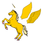 Winged unicorn/Pegasus/Unicorn 5