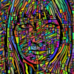 Abstract Woman Face