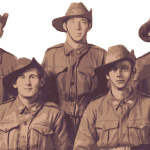 Aussie World War 1 Soliders Faces