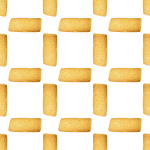 biscuit seamless pattern