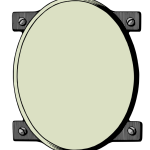 Round mirror