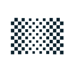 Checkered flag black and white