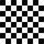 Chessboard decoration