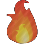 cloth flame