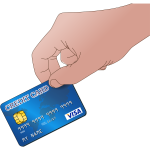 Use credit card vector image