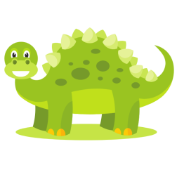 Cute green monster