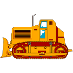 Bulldozer construction machine