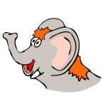 drawn elefant