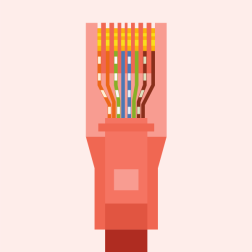 Ethernet cable connector