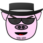 evil pig