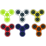 Fidget spinner 2D