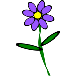 flower 2 purple