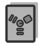 Firewire gray icon