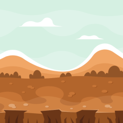 Dry landscape