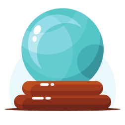 A crystal ball