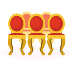 Golden chairs