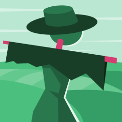 Green scarecrow