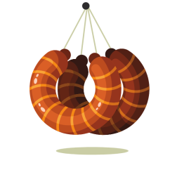 Dried sausages